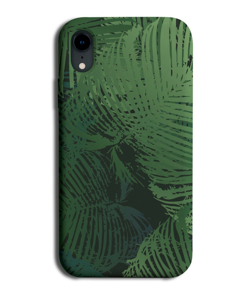 Palm Tree Abstract Design Phone Case Cover Trees Fernes Jurassic Leaves H454