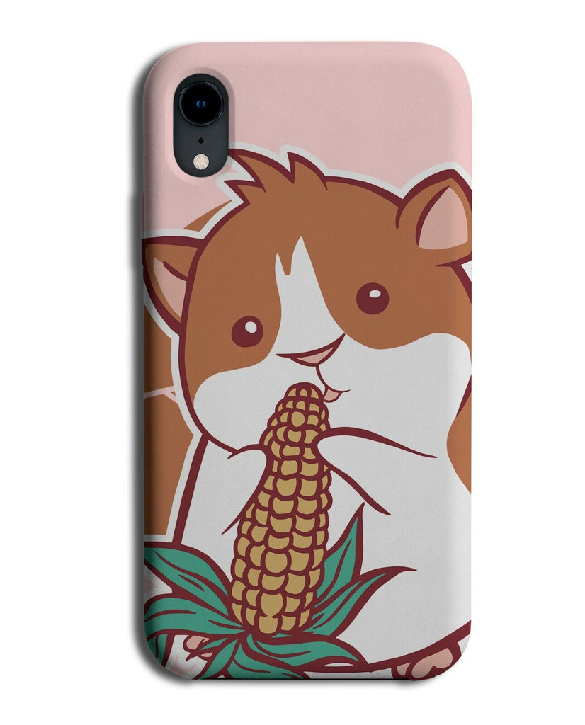 Funny Hamster Eating Corn On The Cob Phone Case Cover Hamsters Sweetcorn J485