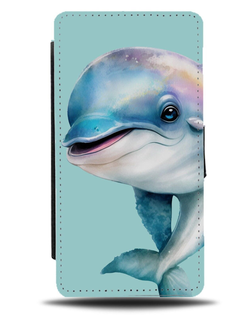 Story Book Dinosaur Picture Flip Wallet Case Dinosaurs Girls Childrens AL33