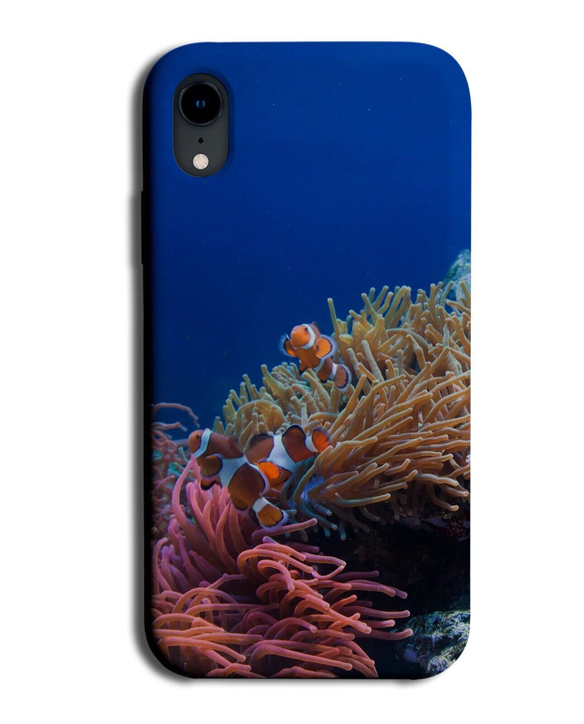 Clown Fish In The Corals Phone Case Cover Coral Fishes Tropical Orange Wite LP30