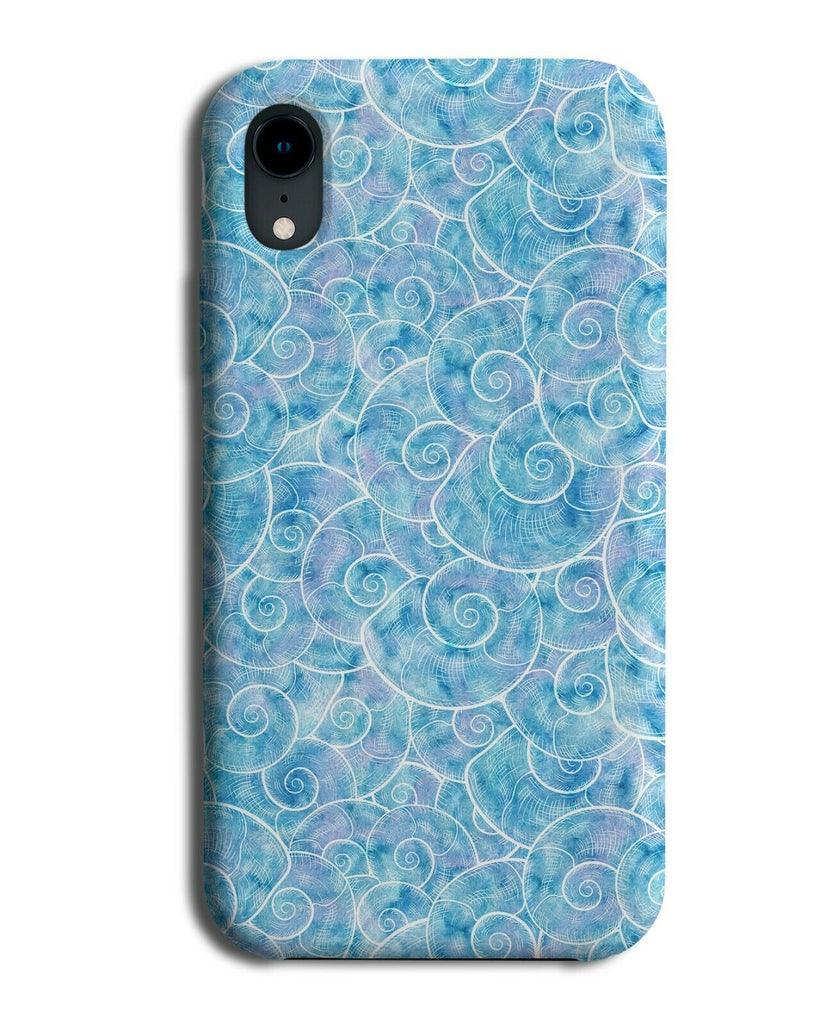 Blue Turquoise Seashells Phone Case Cover Seashell Shelling Coloured Sea F818