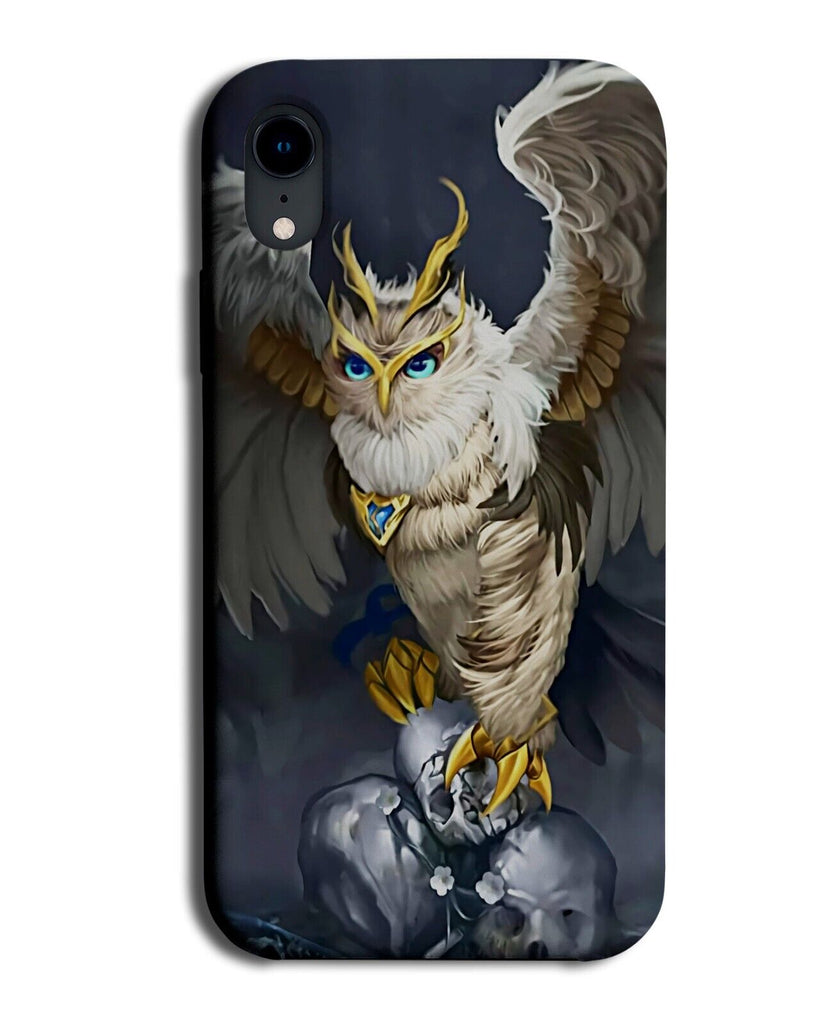 Medieval Owl Phone Case Cover Style Warrior Owls Bird Birds Skulls Heads BR52