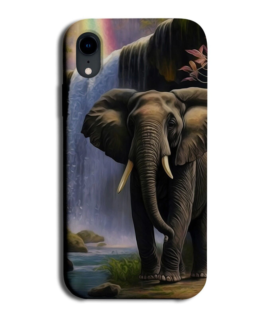 Magical Elephants Phone Case Cover Elephant Waterfall Water Fall Falls Wild AW83