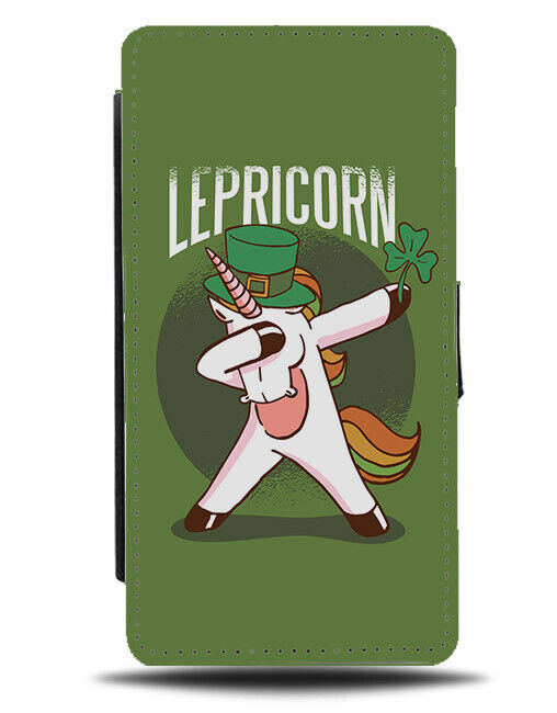 The Leprechaun Unicorn Flip Wallet Case Leprechauns Unicorns Irish Ireland E666