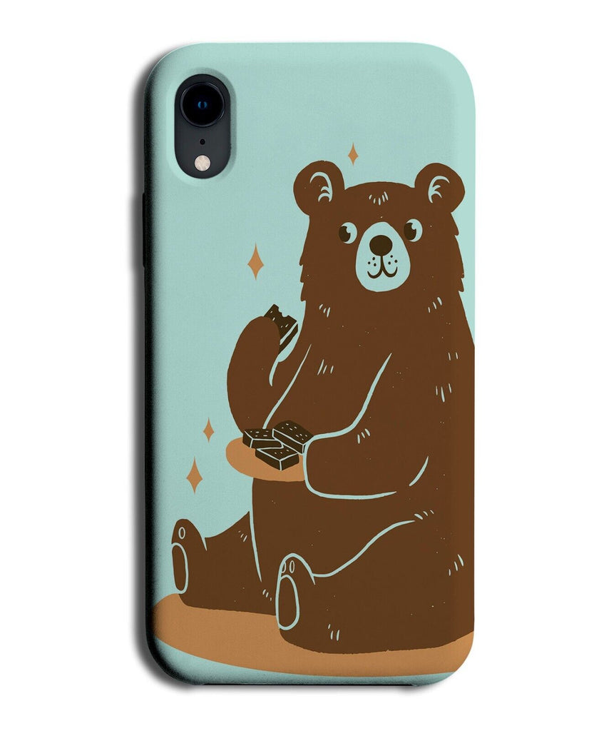 Cartoon Grizzly Bear Phone Case Cover European Animal Brown Bears Fat Fatty P647