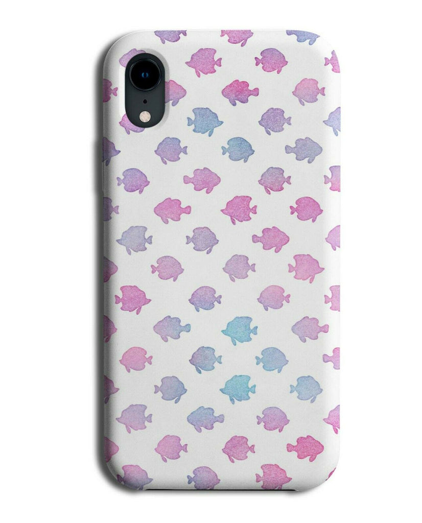 Purple and Pink Coloured Fish Phone Case Cover Coral Tropical Fishes Shapes F555