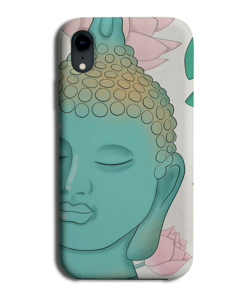 Buddha Face Phone Case Cover Close Up Cartoon Buddhas Head Statue G782