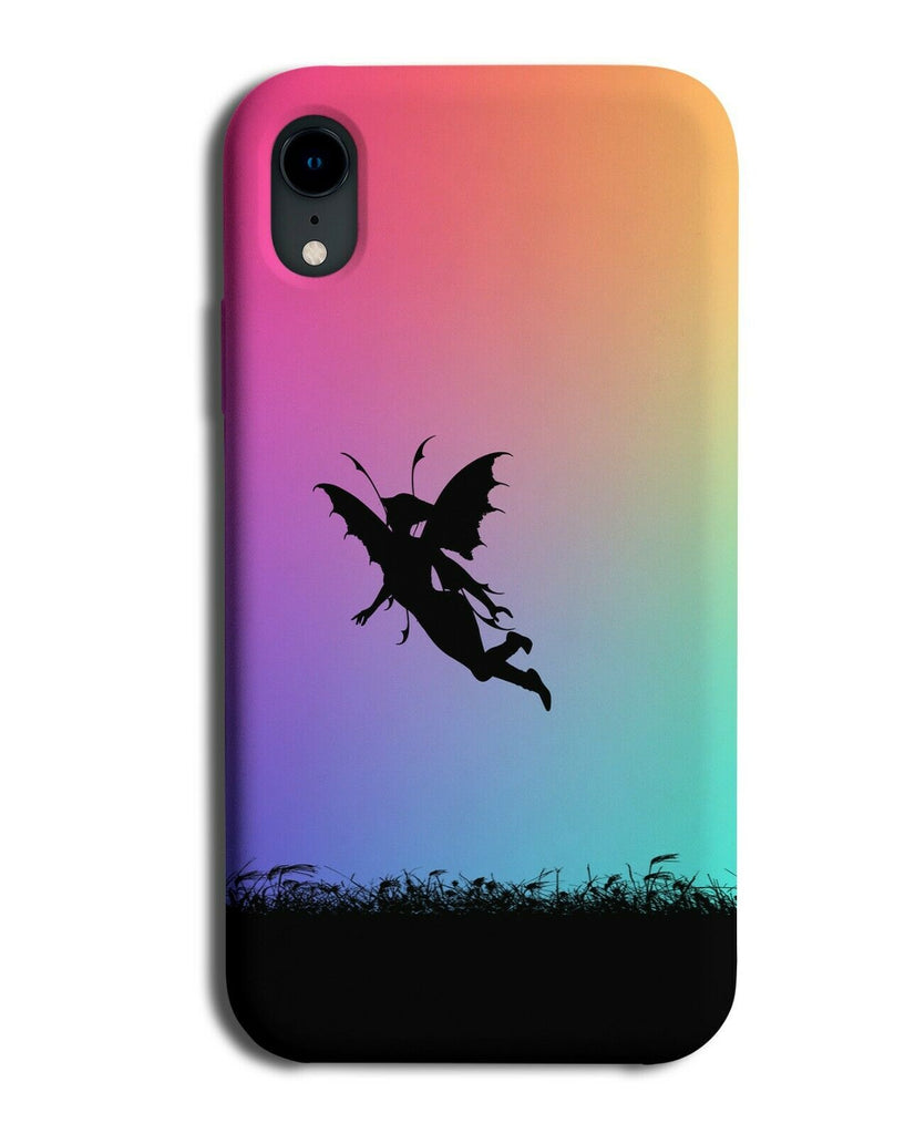 Fairy Silhouette Phone Case Cover Fairies Multicolour Multicoloured I054