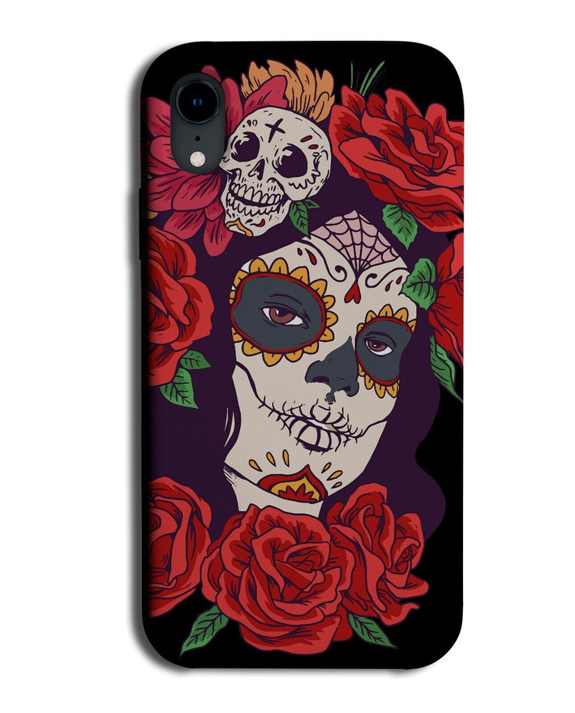 Day Of The Dead Woman Phone Case Cover Sugarskull Sugar Skull Womens Girl Q268