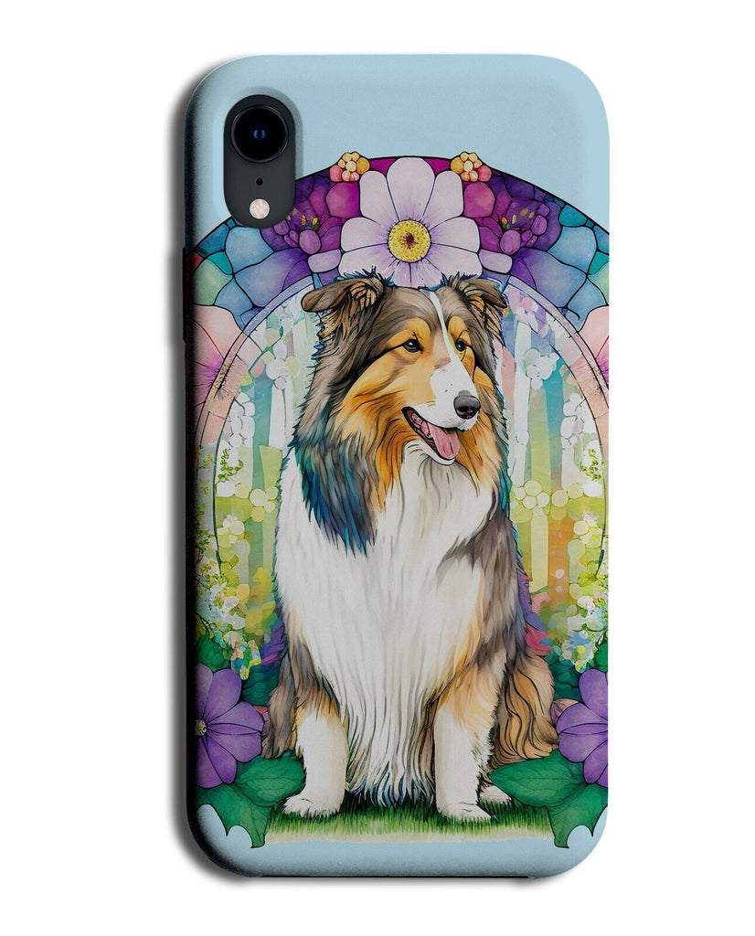 Shetland Sheepdog Phone Case Cover Sheltie Flowers Sheep Dog Breed Carton DH41