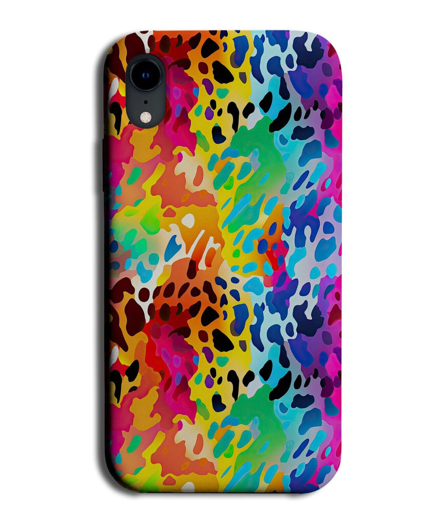 Colourful Pastel Animal Skin Pattern Phone Case Cover Zoo Safari Style DB52