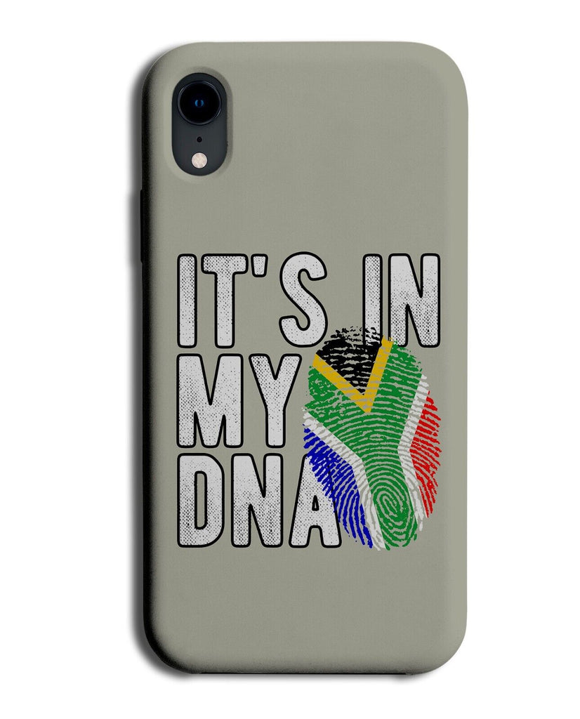 Its In My DNA South African Flag Design Phone Case Cover Africa Colours BG96