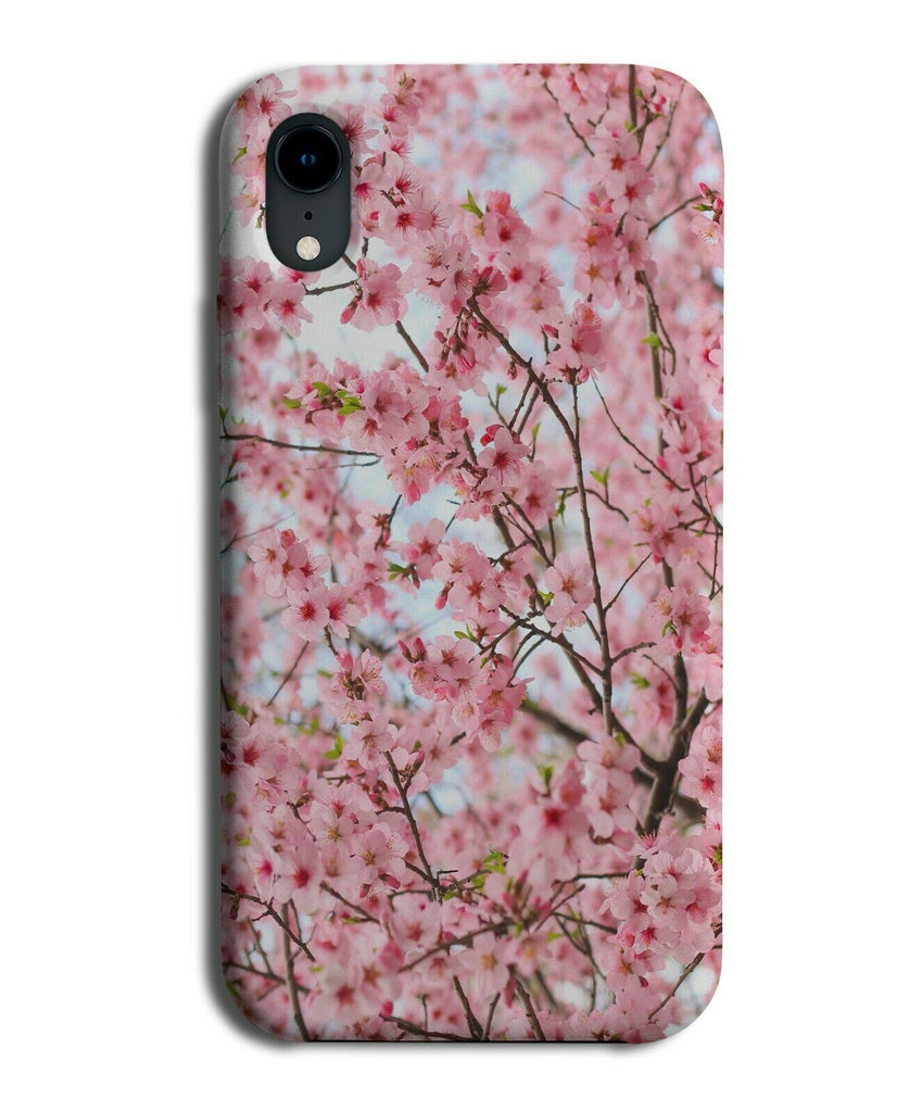 Pink Cherry Blossoms Phone Case Cover Flower Flowers Photograph Picture A448