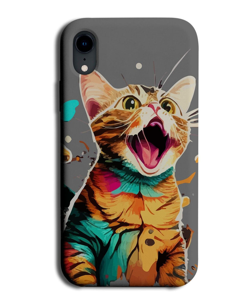 Colourful Kitten Pop Art Picture Phone Case Cover Kittens Popart Artist Cat AA31