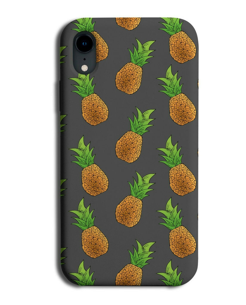 Stylish Pineapples Pattern Phone Case Cover Wallpaper Pineapple B951