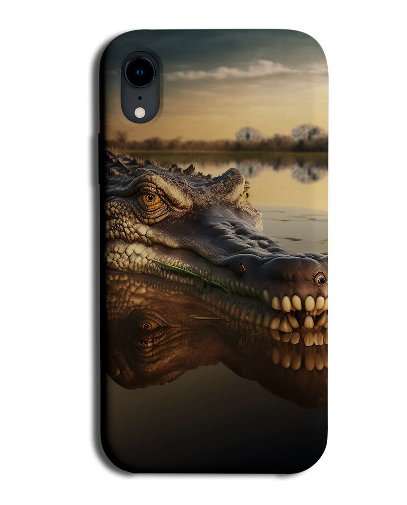 Crocodile Phone Case Cover Alligator Photo Picture Head Face Teeth Jaw Jaws CY72