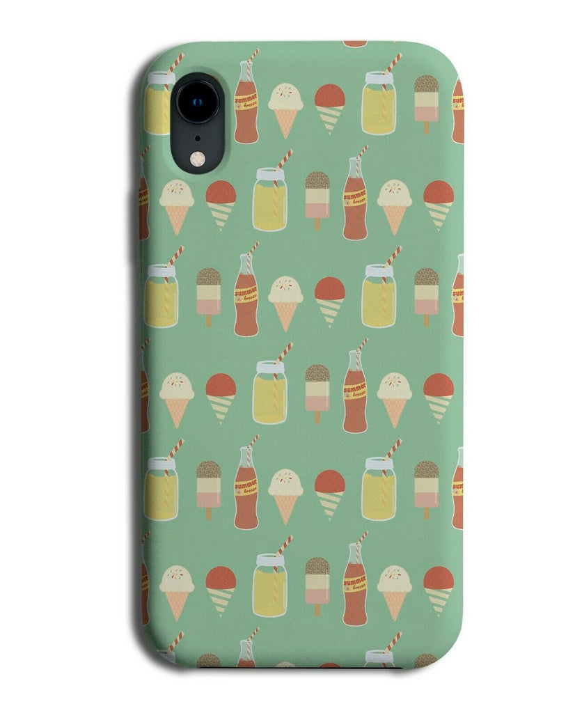Vintage Ice Cream and Milkshakes Phone Case Cover Creams Milkshake Retro F133