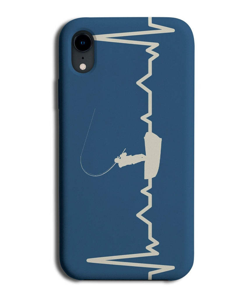 Novelty Fishing Phone Case Cover Boat Ship Sea Reel Silhouette Shape Gift J360