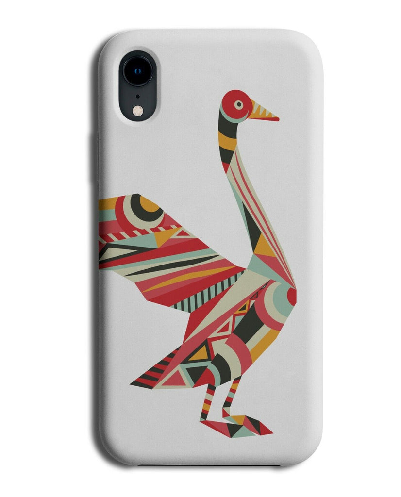 Geometric Tribal Goose Phone Case Cover Geese Bird Birds Shape K929