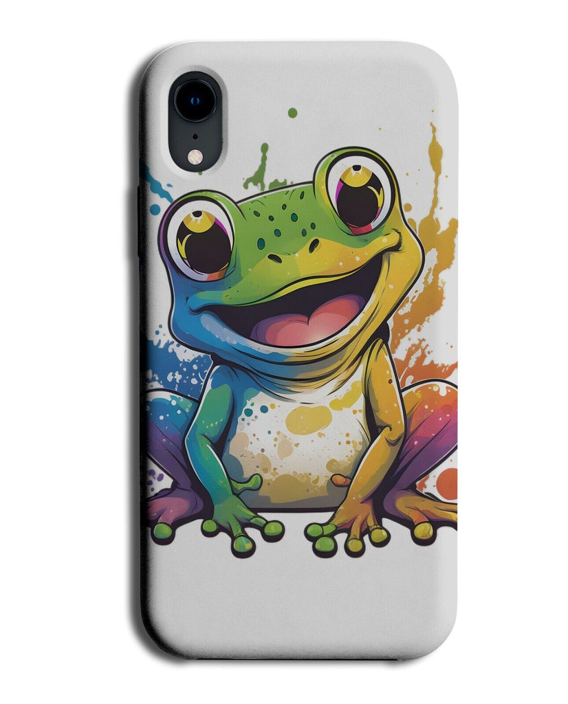 Smiley Toad Phone Case Cover Frog Funny Smiling Smile Face Kids Reptile BD38