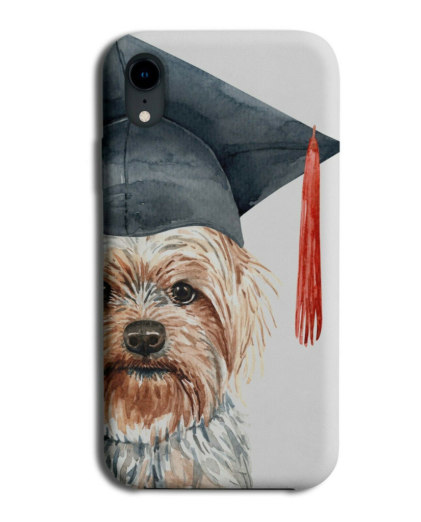 Yorkshire Terrier Phone Case Cover Dog Teacher Graduation Hat K663