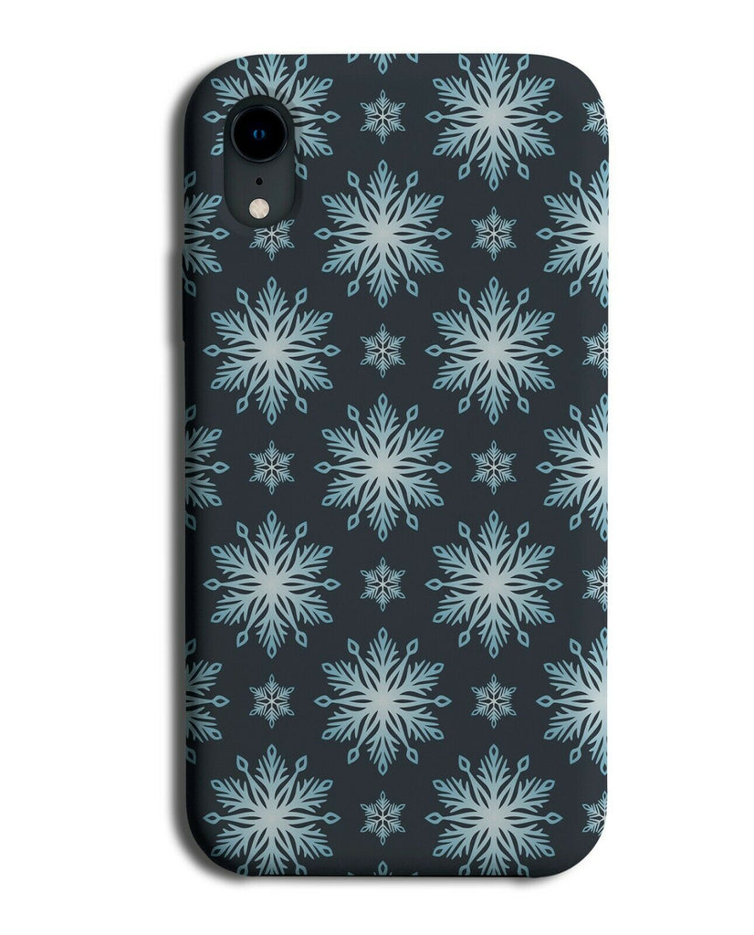 Falling Snowflakes Phone Case Cover Snowflake Snow Flake Flakes Winter H865