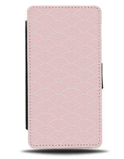Light Pink Mosaic Pattern Flip Wallet Case Mosaics Tiles Shapes Shape F139