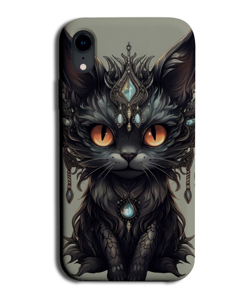 Gothic Black Cat Phone Case Cover Goth Halloween Eyes Witches Witch Kat CD53