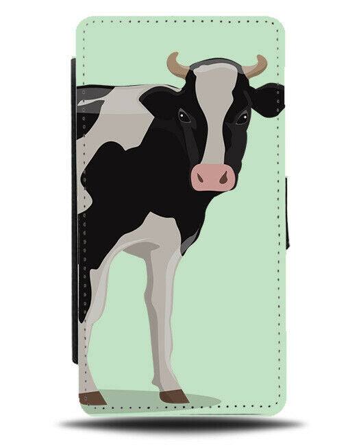 Artistic Cow Picture Phone Cover Case Art Realistic Cows Picture Animation J146