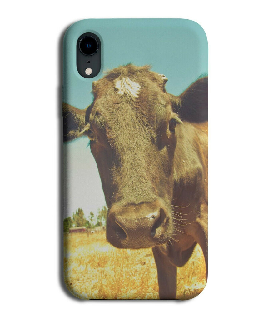 Vintage Cow Photograph Phone Case Cover Cows Face Funny Head Close Up H926
