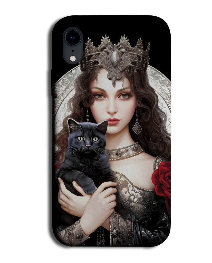 Dark Princess Phone Case Cover Witch Witches Cat Goth Gothic Black Cat CE89