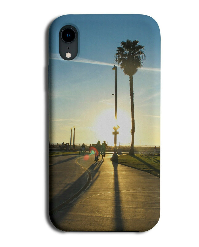 Venice Beach Path Picture Phone Case Cover Sunset Sunrise Real Life Photo G922