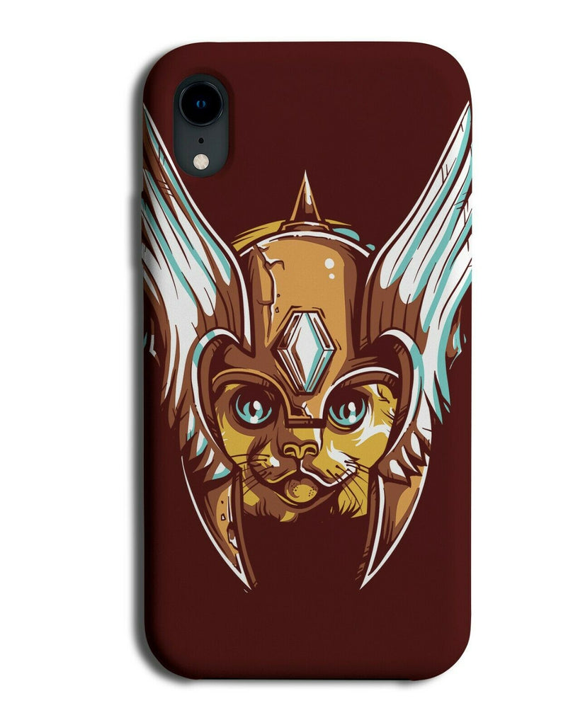 Cat God Phone Case Cover Cats Kitten Helmet Viking Warrior Vikings Face E480