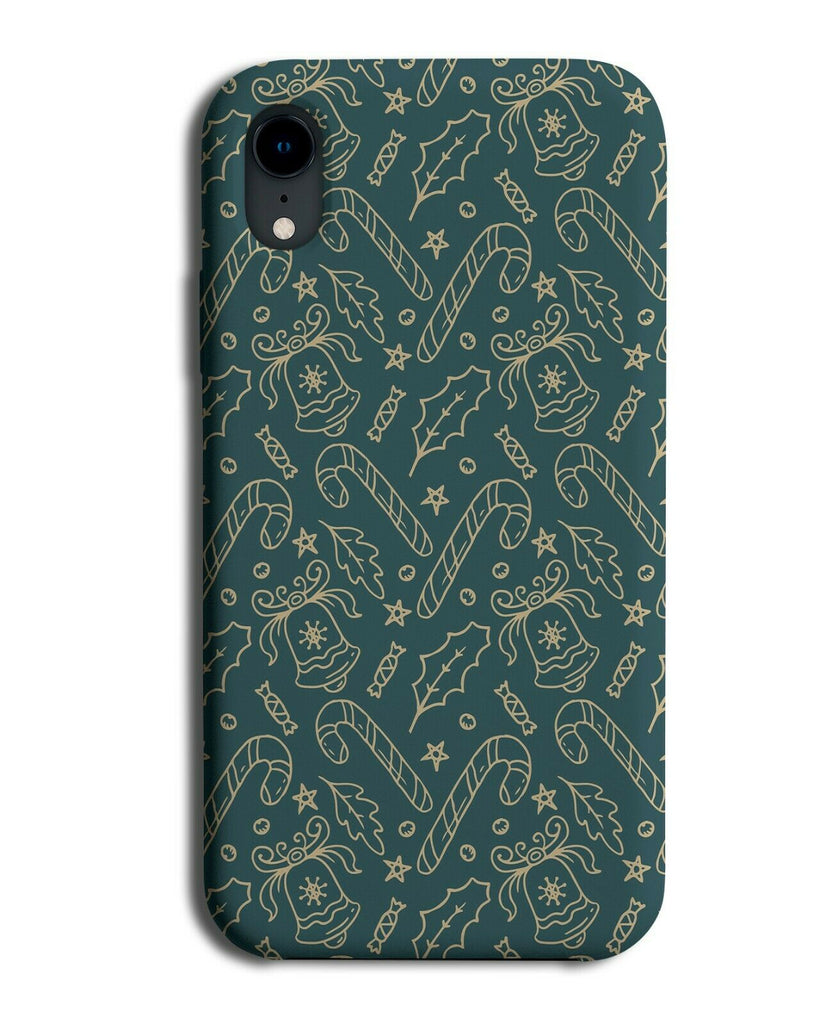 Cartoon Christmas Candy Cane Phone Case Cover Canes Xmas Bell Candycane H783