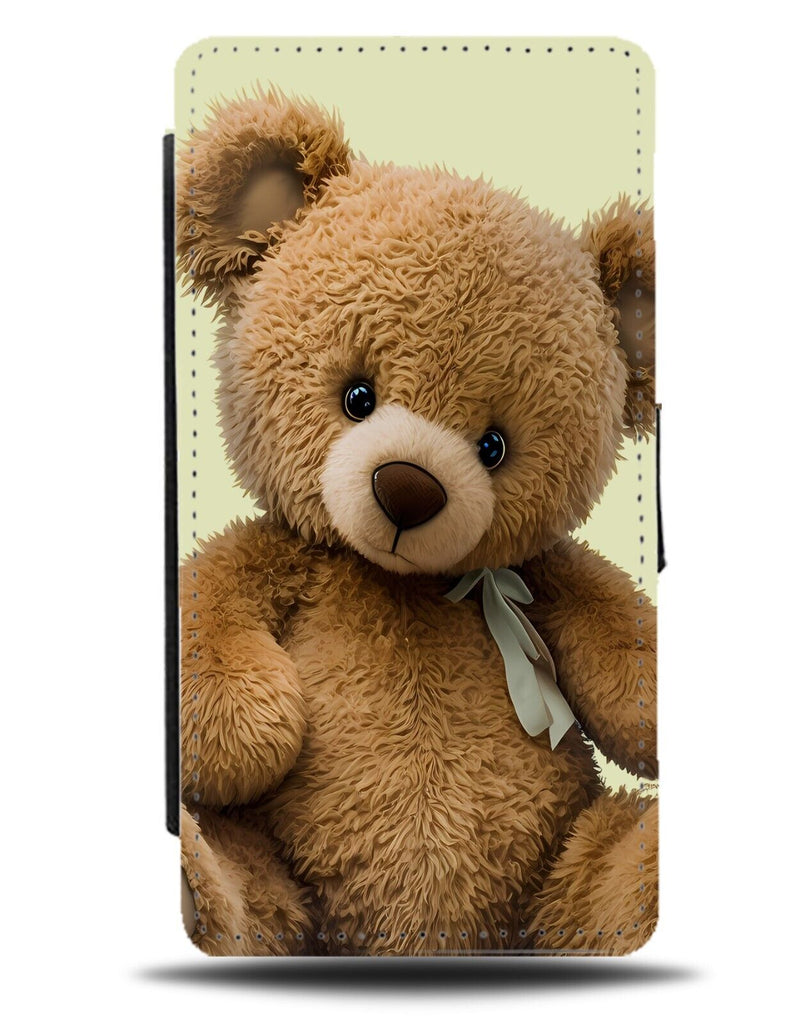 Cuddly Teddy Bear Flip Wallet Case Teddies Bears Picture Photo Babies Cute DE19