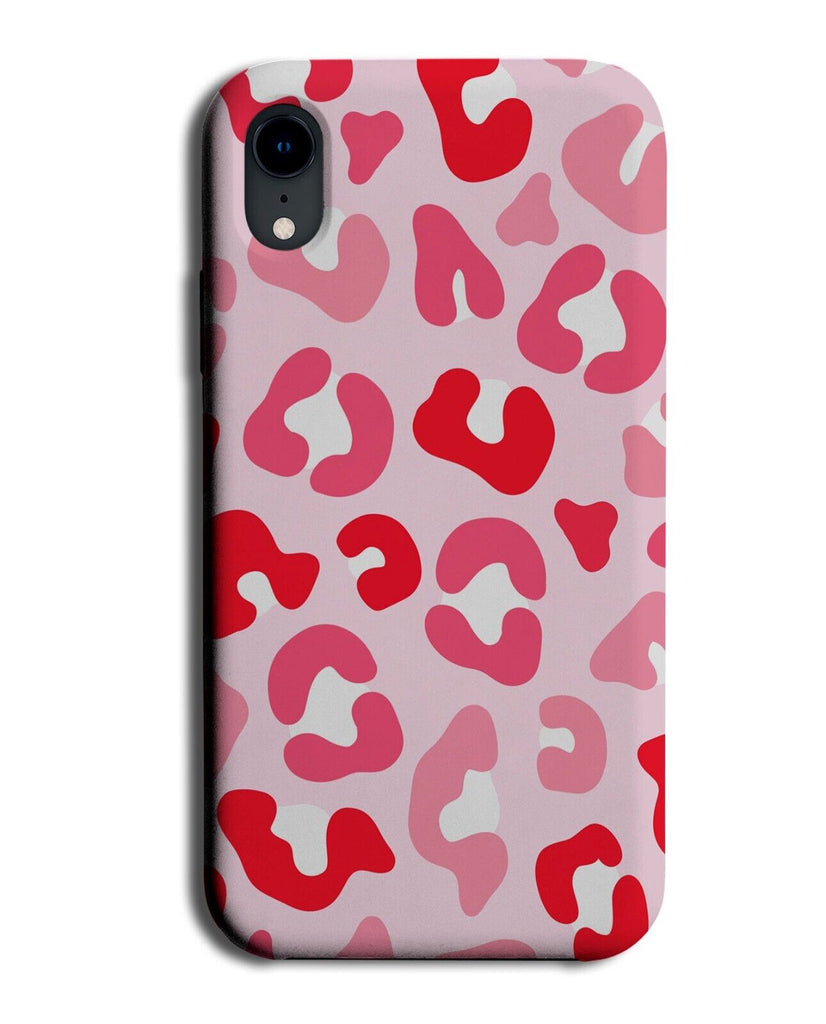 Large Cheetah Spots Phone Case Cover Spot Shape Shapes Leopards Safari Pink BF48