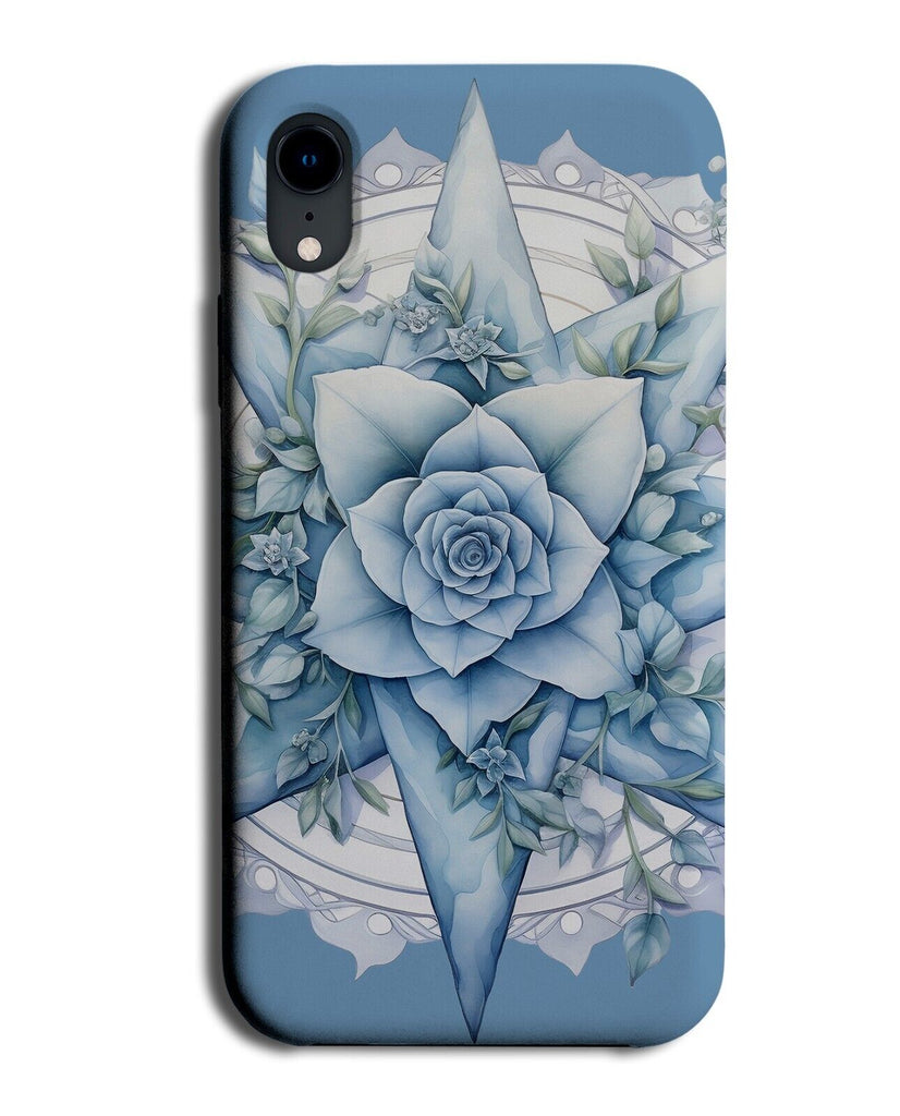 Ice Witch Roses Phone Case Cover Rose Flower Icy Blue Fantasy Snow Queen CD66