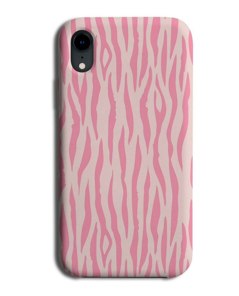 Baby Pink and Hot Pink Safari Pattern Phone Case Cover Print Stripes Tiger F108