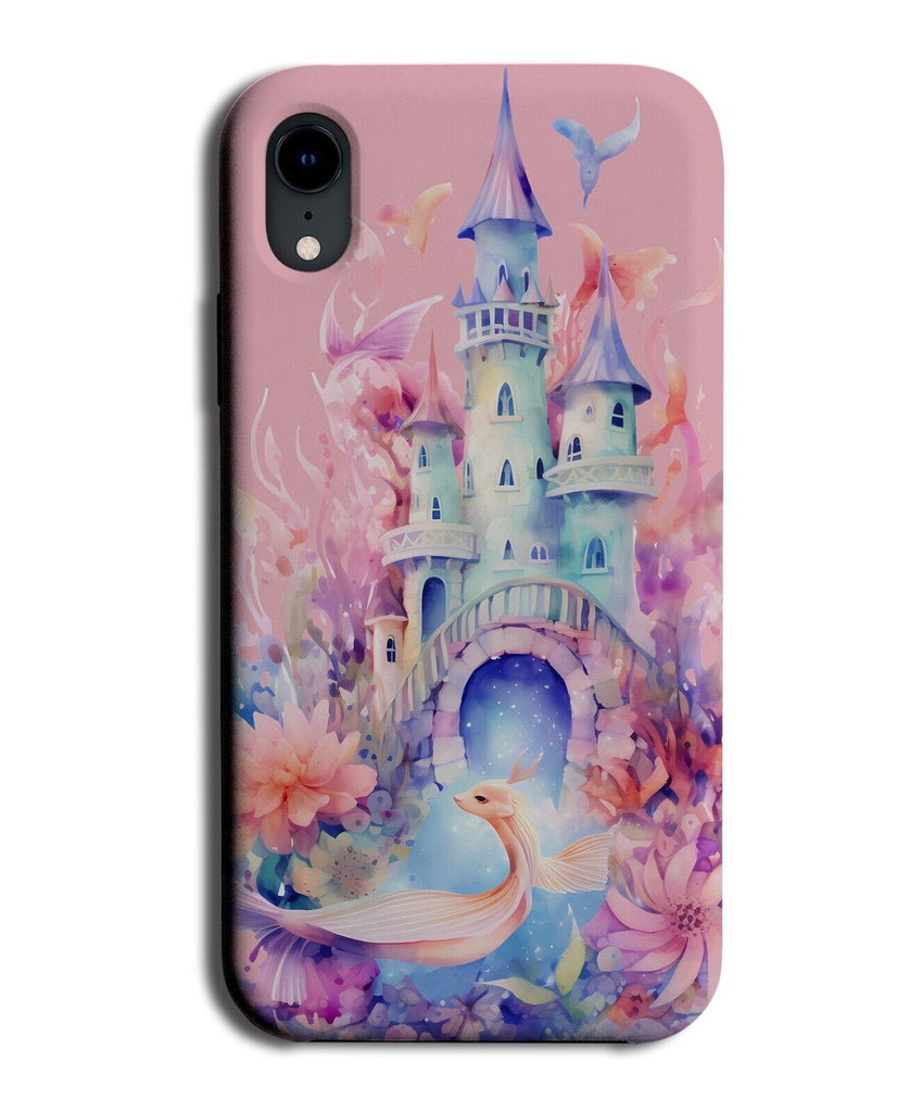 Pink Mermaid Under The Sea Princess Castle Phone Case Cover Princesses CS57
