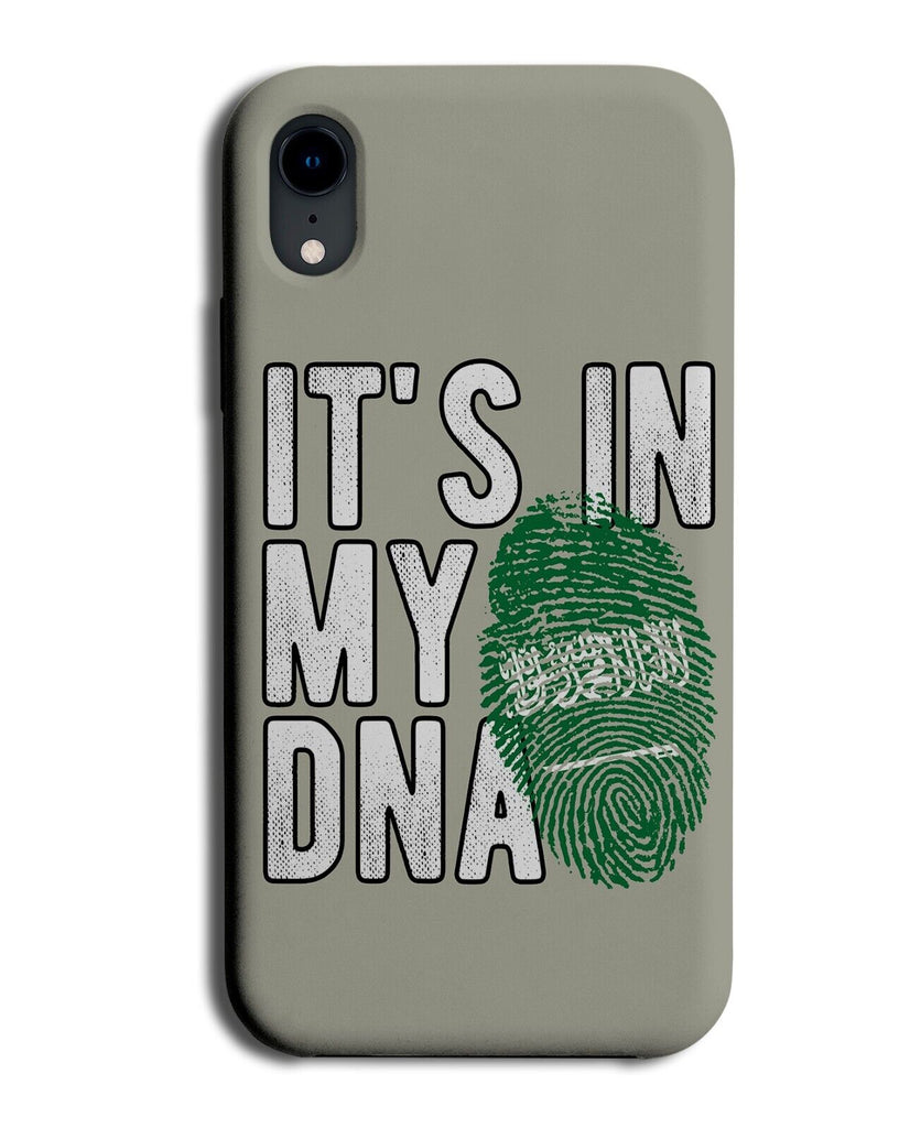 Its In My DNA Saudi Arabia Flag Phone Case Cover Arabian Gift Present Flags LQ02