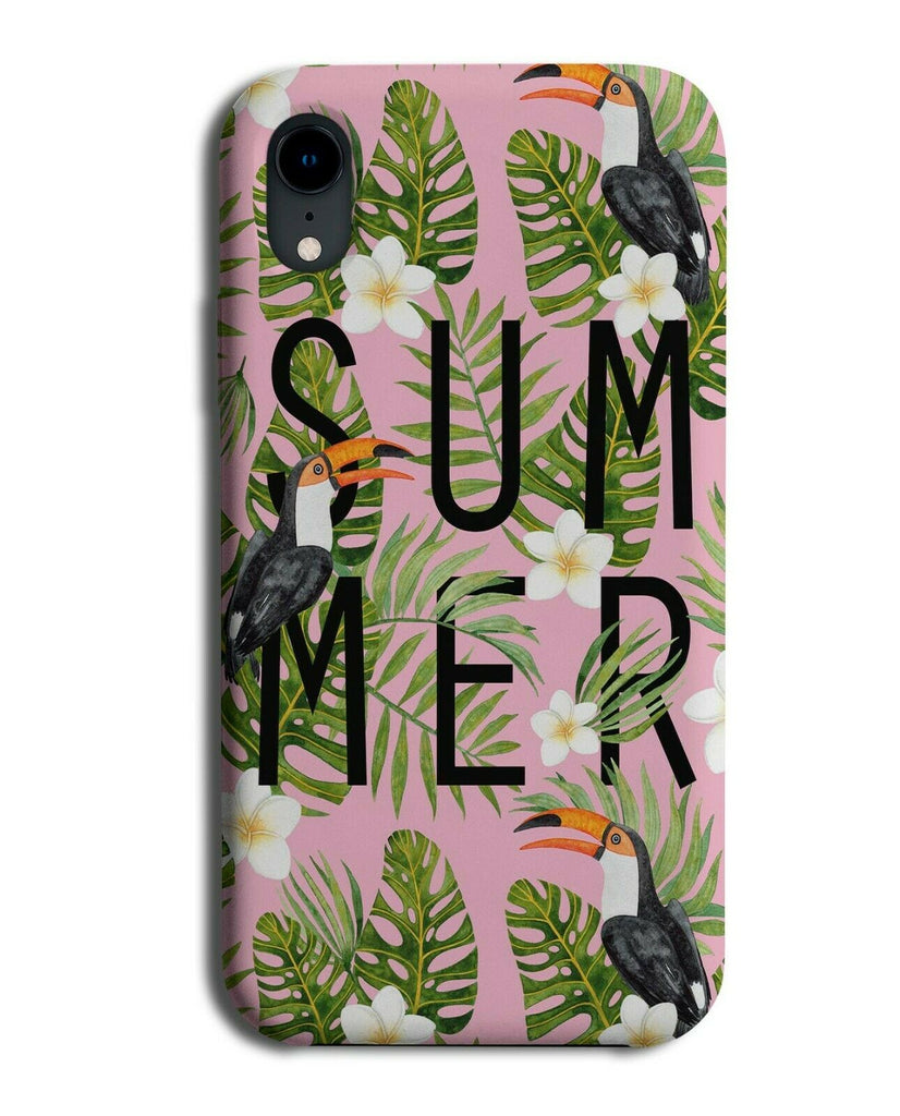 Pink Toucans Phone Case Cover Forrest Ferne Fernes Lily Lilies Flower F169