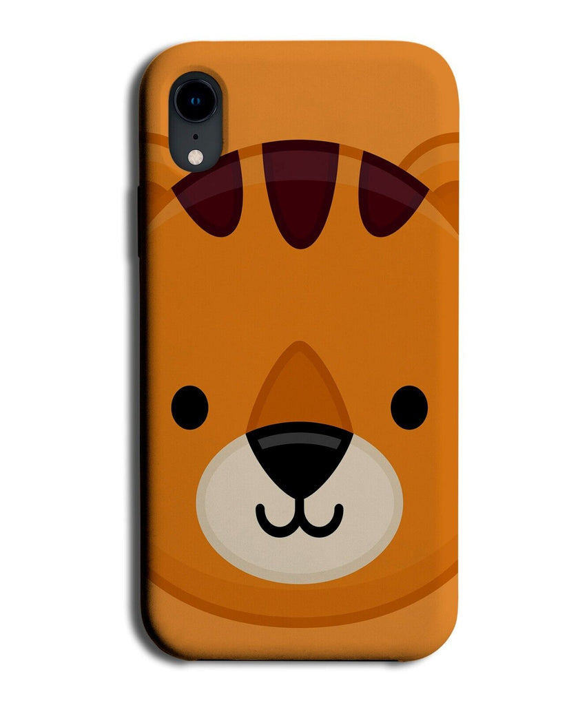 Children's Tiger Animal Phone Case Cover Tigers Face Kids Child's Cartoon Q484O