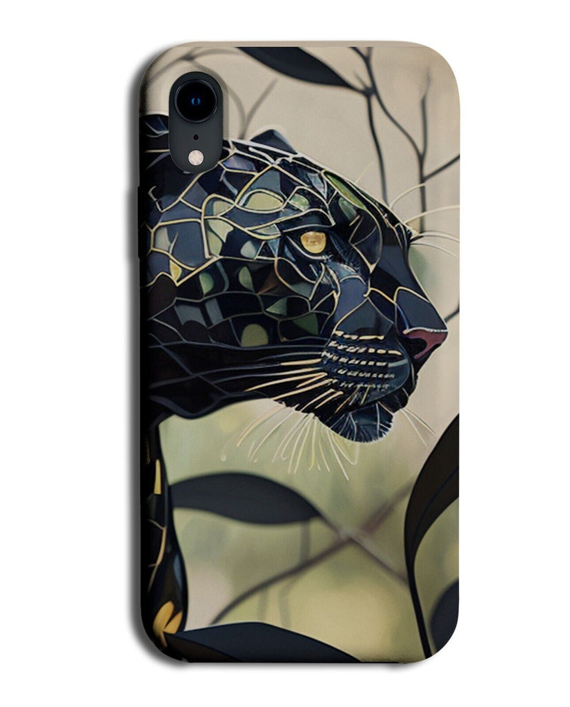 Black Panther Phone Case Cover Panthers Face Puma Jaguar The Leopard Head CZ21