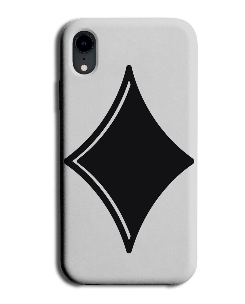 Playing Card Suit Black Diamond Phone Case Cover Diamonds Cards Symbol BS44
