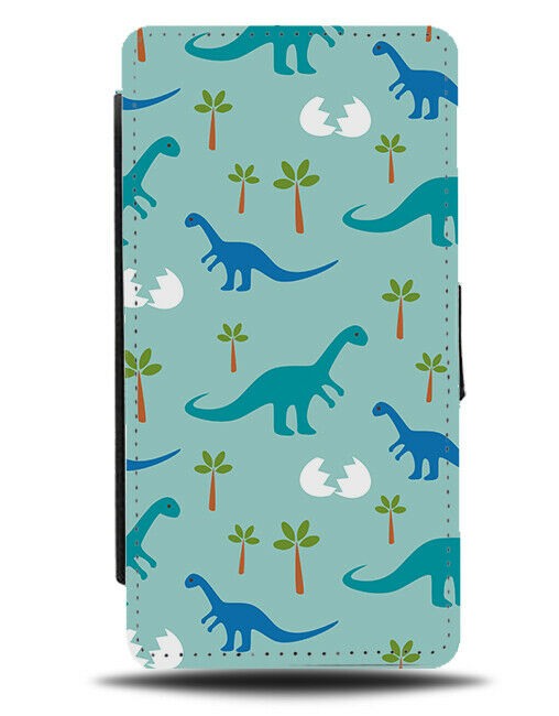 Boys Dinosaur Flip Wallet Case Dinosaurs Childrens Pattern Kids Boys F603