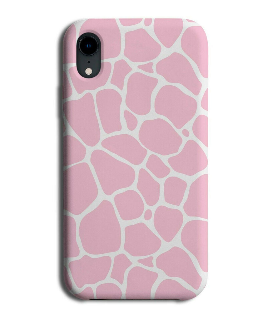 Pink Girraffe Shapes Phone Case Cover Animal Colour Coloured Giraffes Print F107