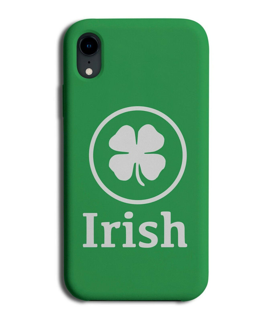 Green Lucky Irish Phone Case Cover Ireland Cloverleaf Clover Leaf Ireland si381