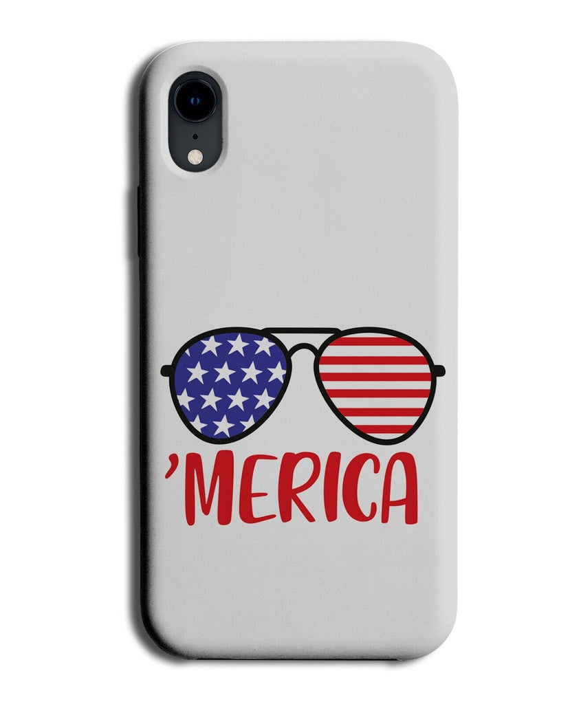 Merica Sunglasses Phone Case Cover American USA America Flag Holiday Mens BY86
