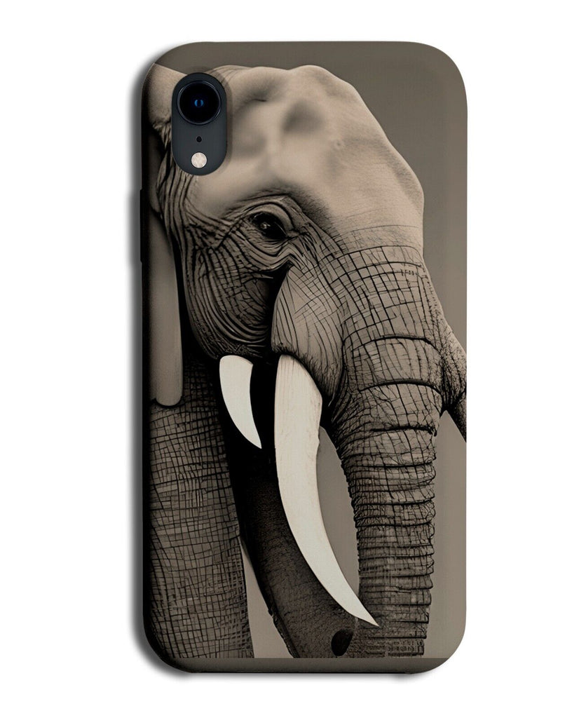 Elephant Phone Case Cover Elephants Tusk Tusks African Africa Photograph AM48