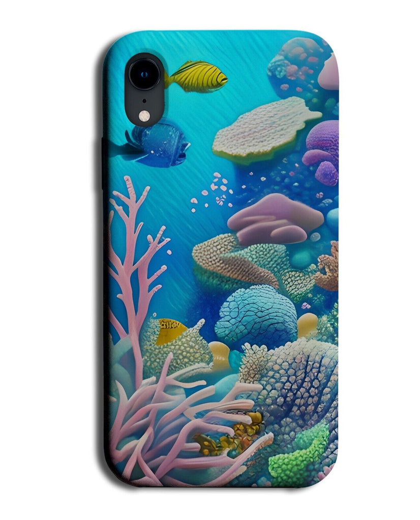 Great Barrier Reef Picture Phone Case Cover Reefs Ocean Fish Corals Artwork AS80